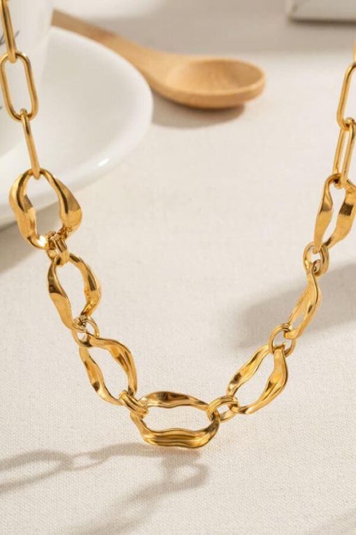 Eternal Radiance: 18K Gold-Plated Set | Stainless Steel Jewelry Set - Image 3