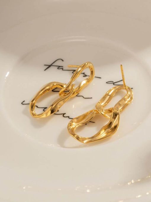 Eternal Radiance: 18K Gold-Plated Set | Stainless Steel Jewelry Set - Image 5