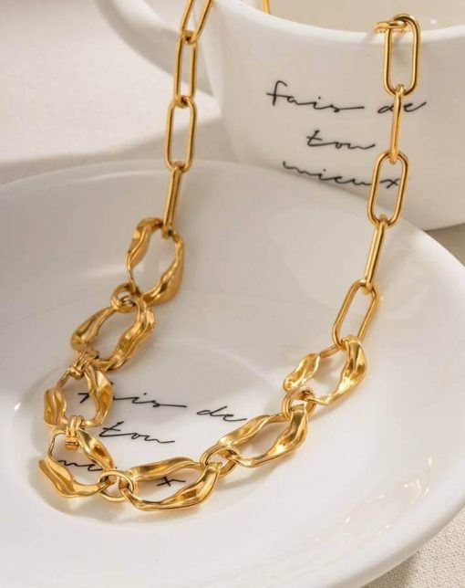 Eternal Radiance: 18K Gold-Plated Set | Stainless Steel Jewelry Set - Image 6