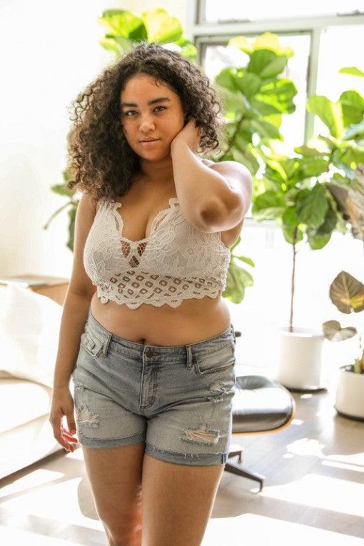 Fashion Lace Bralette - Crochet Lace Bralette - Image 3