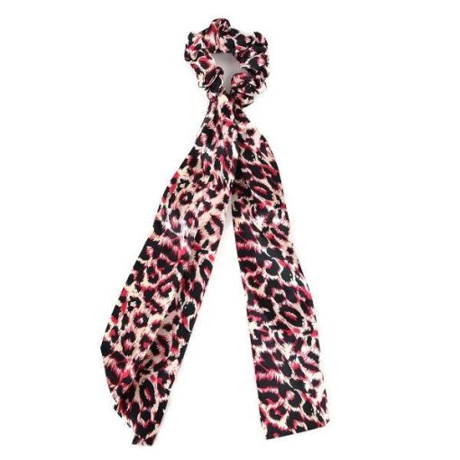 Printed Scrunchies - Scrunchie Ribbon Hair Tie - Image 4