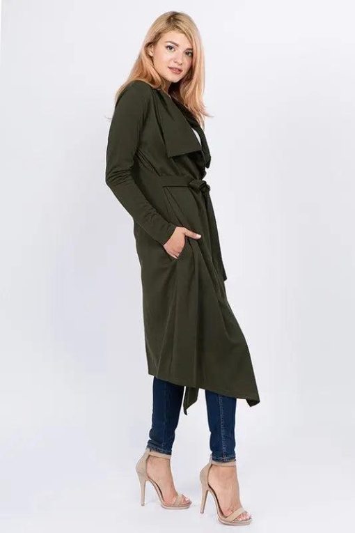 Midi Cardigan Women - Wrap Midi Cardigan - Image 5