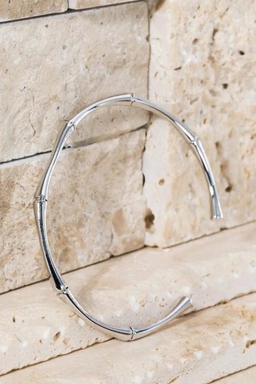 Bamboo Cuff Bracelet | Women's Cuff Bracelets - Image 4