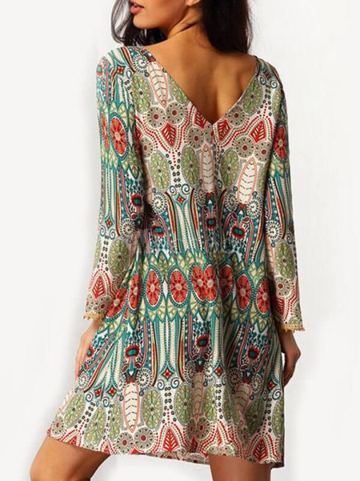 Boho Dress with Pom Details | Womens Summer Dresses - Image 3