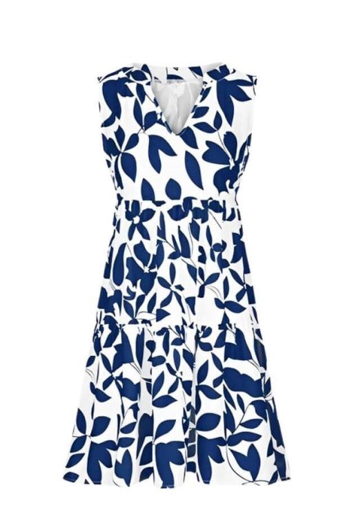 Boho Floral Tiered Dress | Mature Women's Summer Dresses