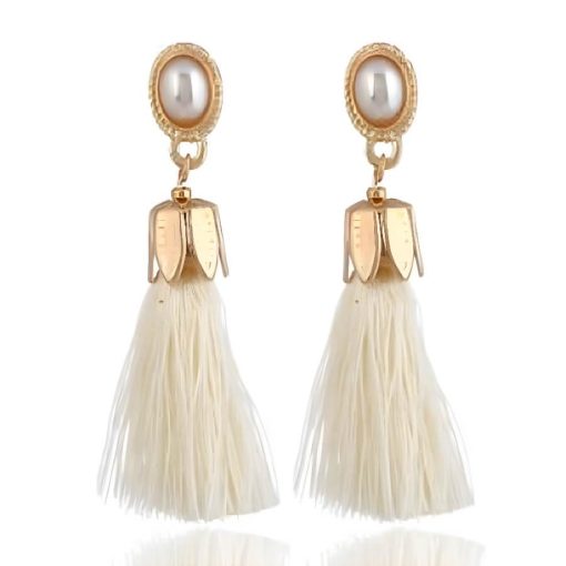Boho Tassel Earrings | Women's Accessories - Image 4