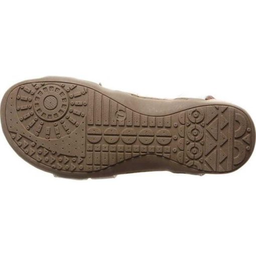 Brea Bearpaw Sandals-Silver | Womens Casual Shoes - Image 4