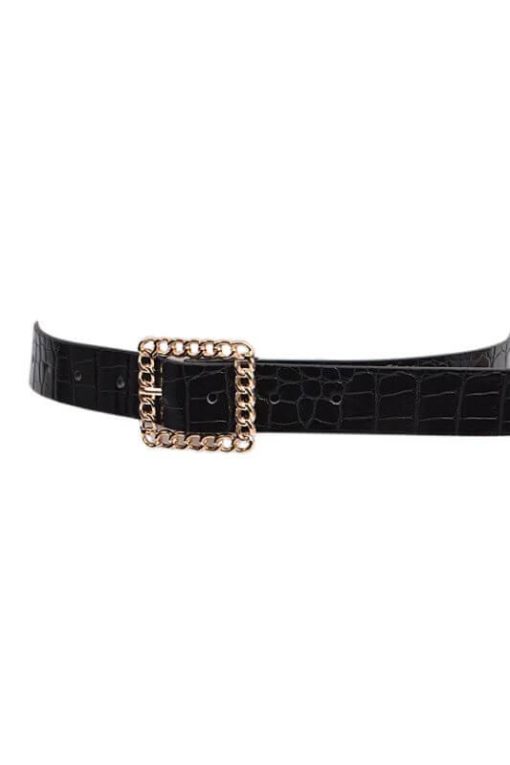 Womens Belts - Black Belts - Mature Women's Clothing - Image 5