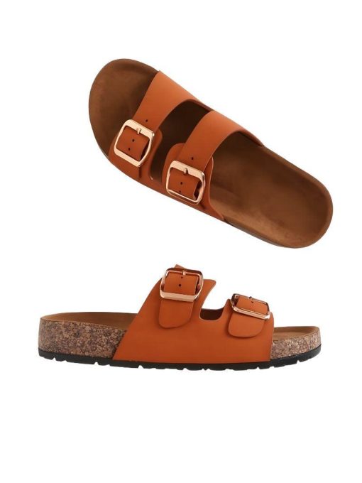 Buckled Slide Sandals - Image 5