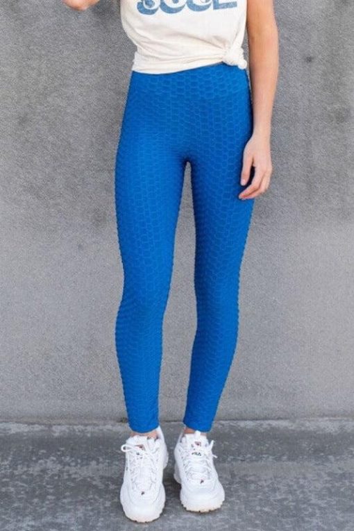 Bum Scrunch Textured Leggings | Women's Leggings - Image 6