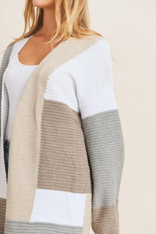 Carley Color Block Cardigan - Image 6