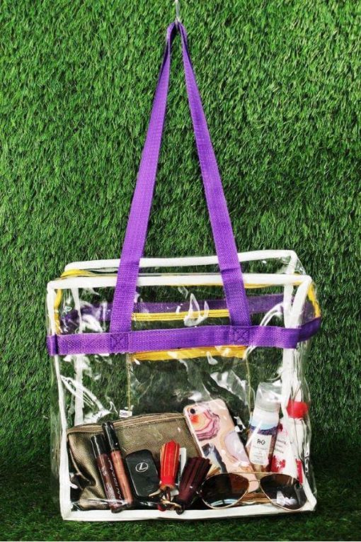 Clear Purses - Women's Clear Purses - Women Stadium Tote Bags - Bags - Image 3