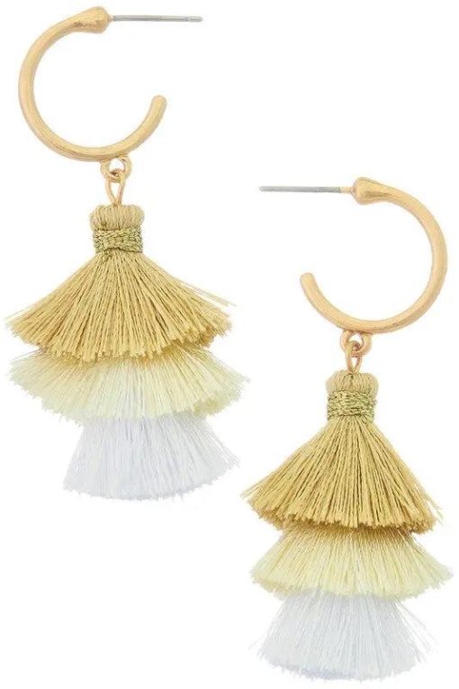 Color Me Pretty Pom Earrings Jewelry - Image 5