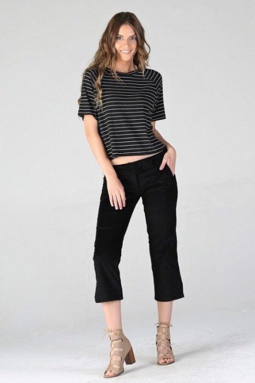 Corduroy Capris Pants | Women's Capris