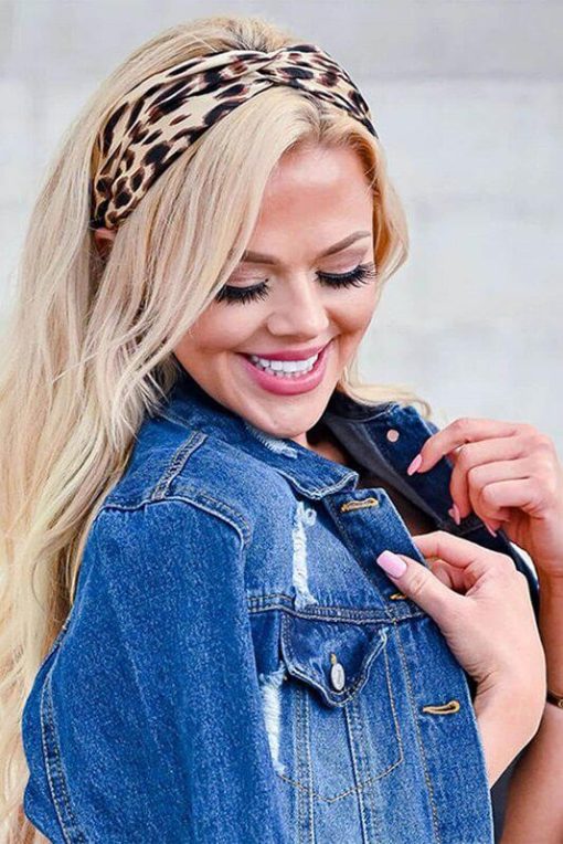 Crisscross Animal Print Headbands | Hair Accessories - Image 3