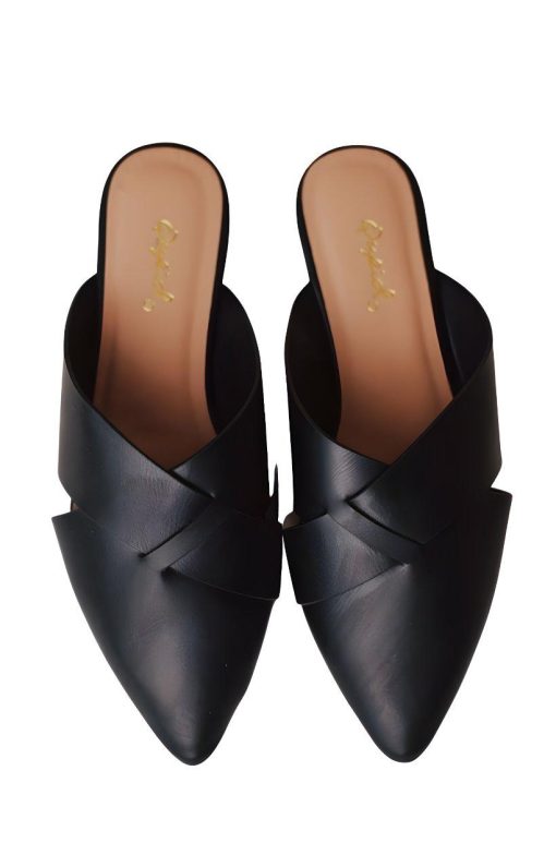 Womens Mules - Flat Sandals - High Quality Womens Flat Shoes - Image 3