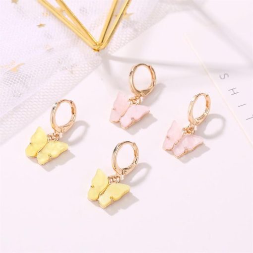 Delicate Butterfly Earrings Jewelry