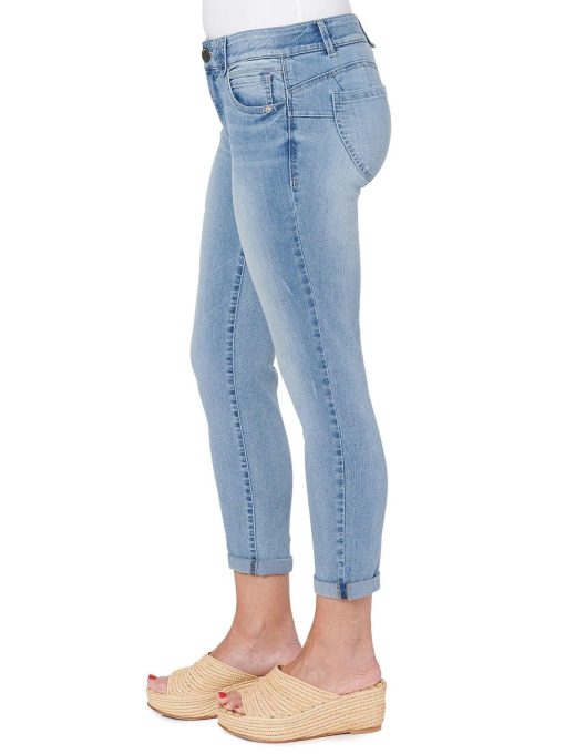 Democracy "Ab" solution Ankle Skimmer Light Wash - Image 3
