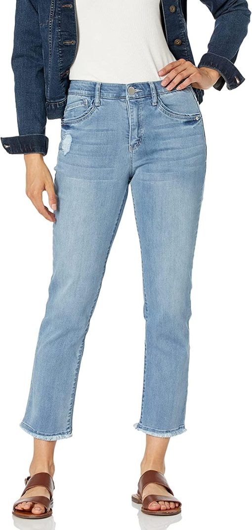 Democracy "Ab" solution High Rise Slim Straight Luxe