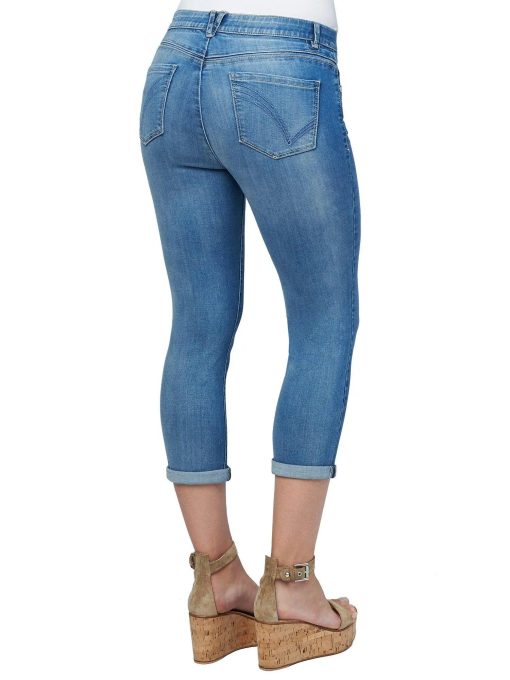 Democracy Modern "Ab"solution High Rise Crop Luxe Jeans - Image 3