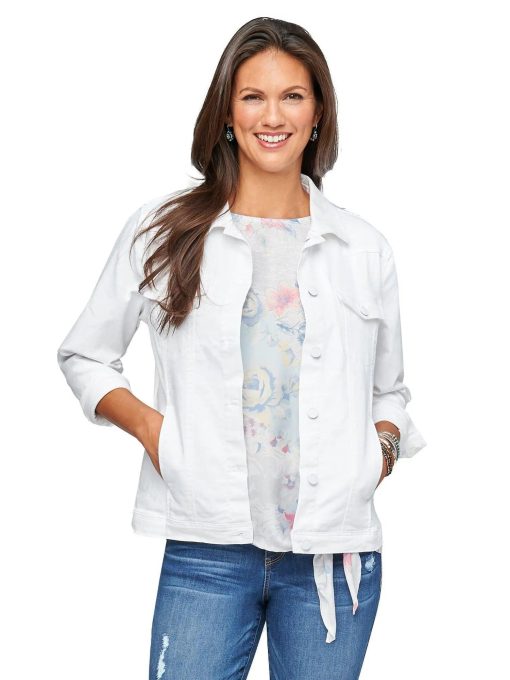 Democracy Denim Jacket | Mature Women's Denim Clothing