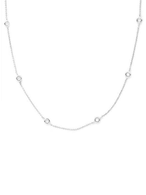 Diamond By the Yard Chain Necklace Jewelry - Image 3
