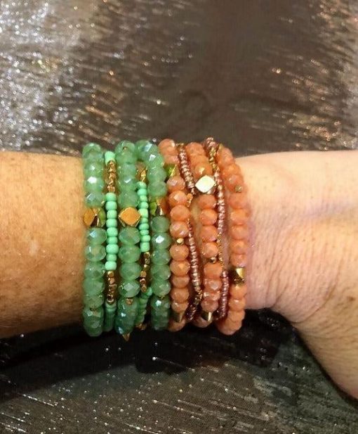 Diamonds in the Rough Beaded Stretch Bracelets - Image 3