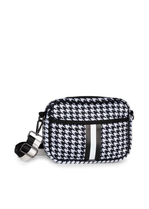 Drew Royal Neoprene Crossbody | Haute Shore | Houndstooth Print - Image 3
