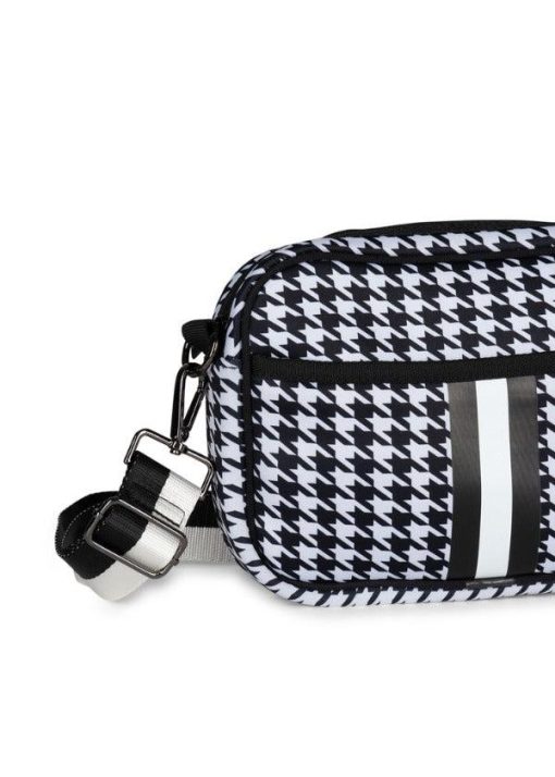 Drew Royal Neoprene Crossbody | Haute Shore | Houndstooth Print - Image 4