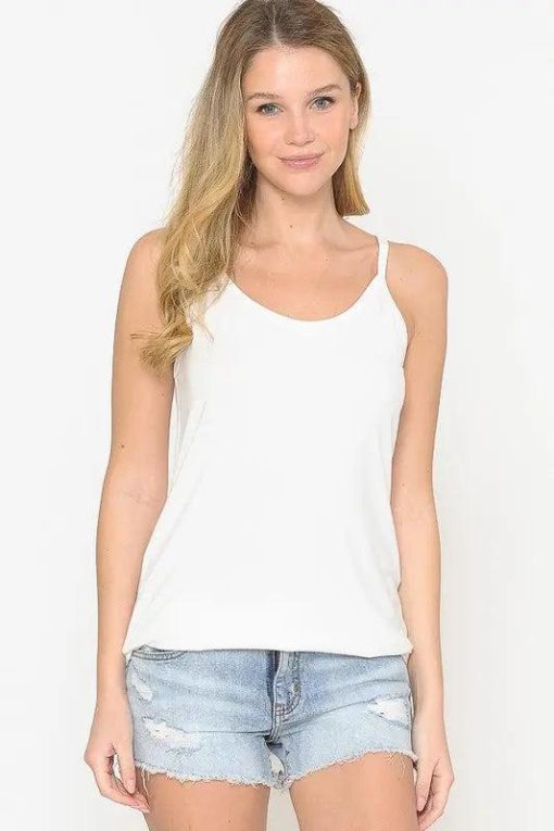 Everyday Spaghetti Strap Tank | Layering Tops - Image 5