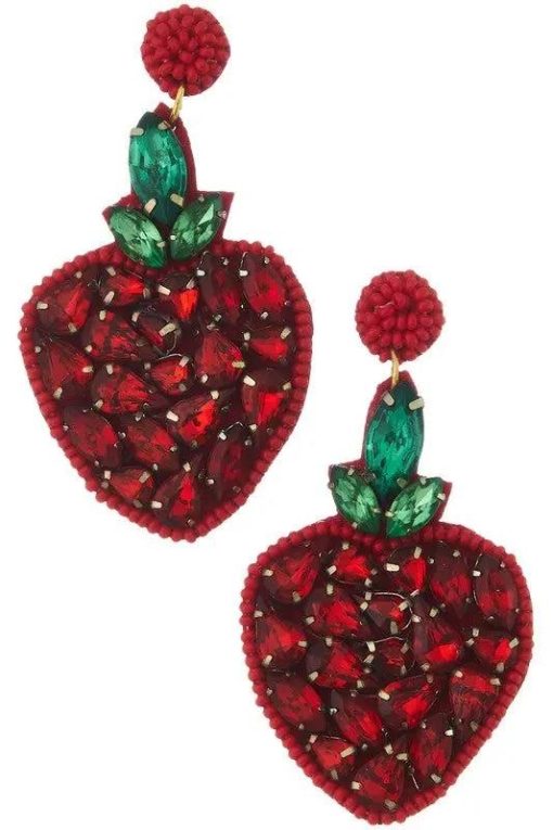 Fun Strawberry Earrings Jewelry