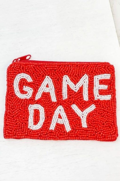 Game Day Beaded Coin Pouch - Image 3