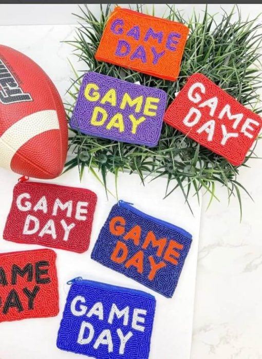 Game Day Beaded Coin Pouch - Image 4