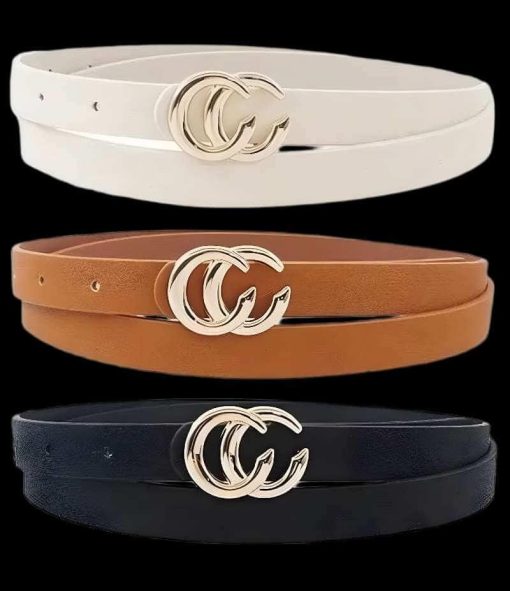 Gold Detailed Belt Women's Belts