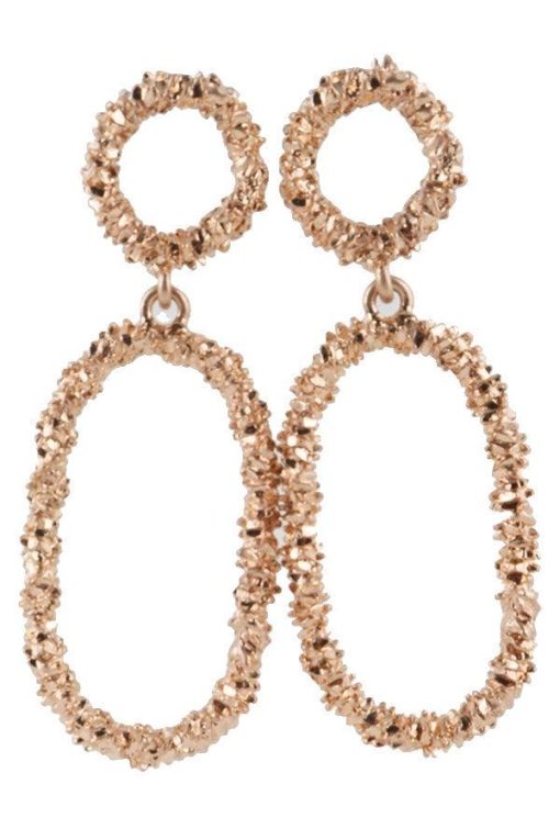 Ring Ring Oval Drop Earrings Jewelry - Image 5