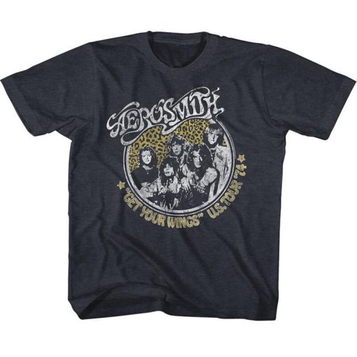 Aerosmith Cheetah Print Band Tee