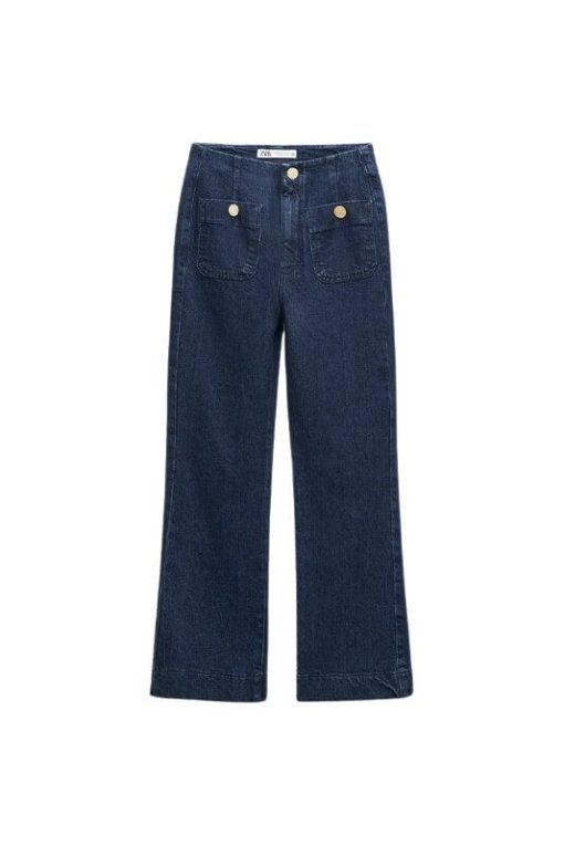 JBD Wide Leg Trouser Jeans | Mature Women's Denim