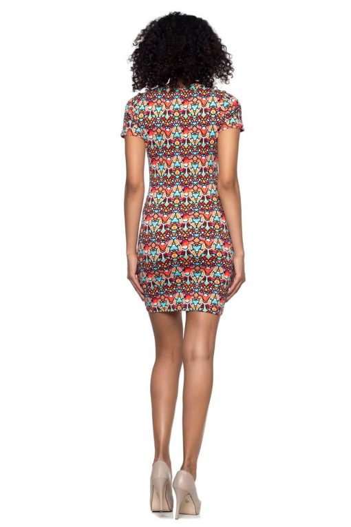 Keyhole Kaleidoscope Dress | Women's Party Dresses - Image 3