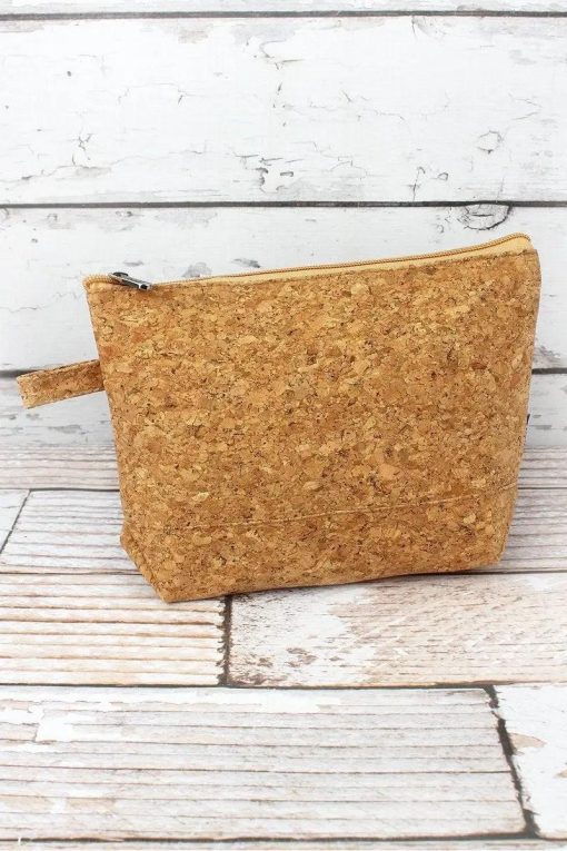 Large Cork Cosmetic Bag Bags