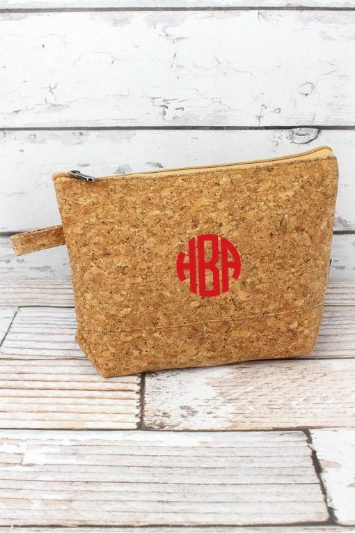 Large Cork Cosmetic Bag Bags - Image 3