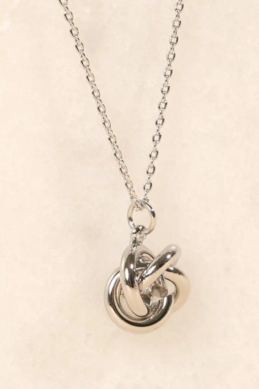 Celtic Knot Pendant Short Necklace Jewelry - Image 5