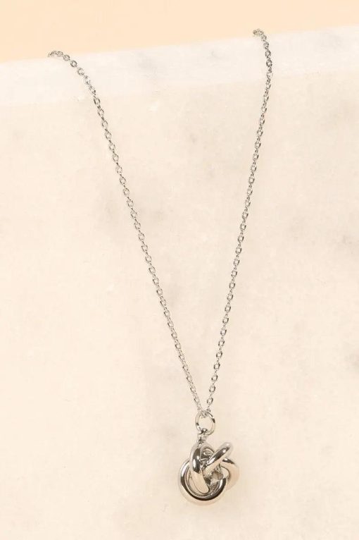 Celtic Knot Pendant Short Necklace Jewelry - Image 6