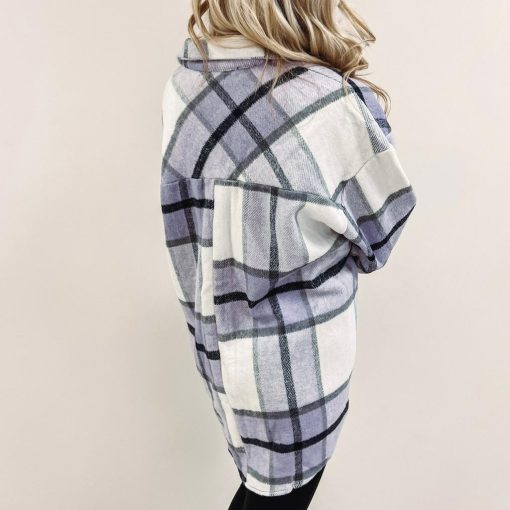Selena Purple Flannel - Image 6
