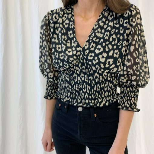 Stacey Leopard Top - Image 3