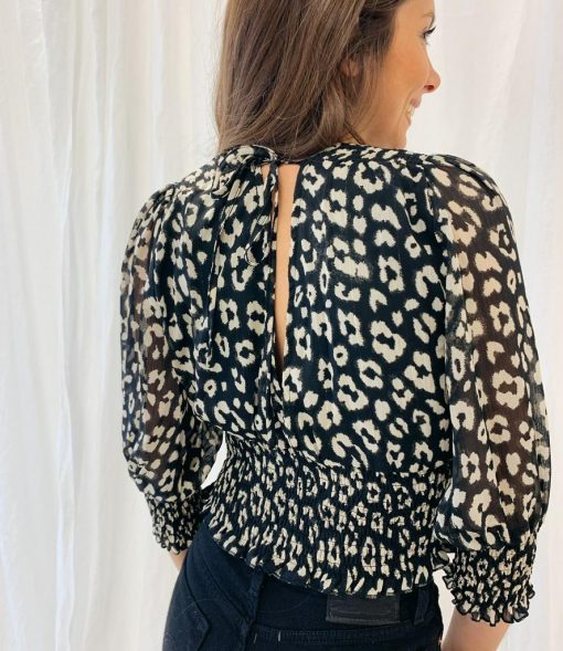 Stacey Leopard Top - Image 4
