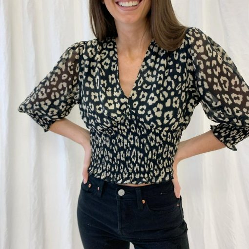 Stacey Leopard Top - Image 5