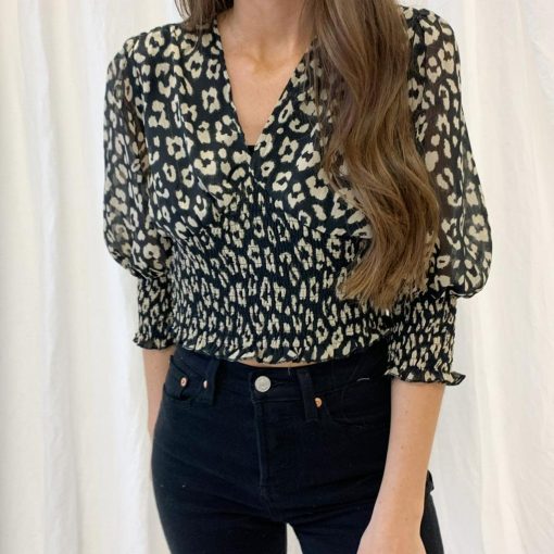 Stacey Leopard Top - Image 6