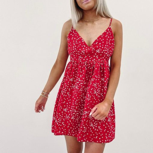 Star Print Dress - Image 3