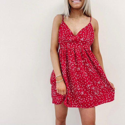 Star Print Dress - Image 5