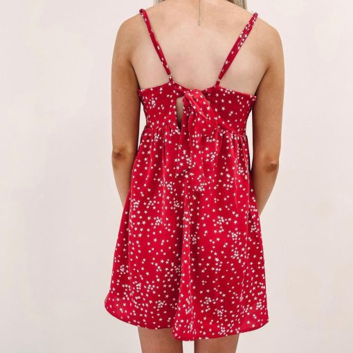 Star Print Dress - Image 6